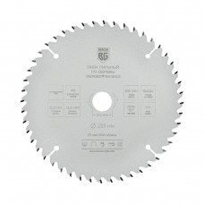 Диск пильный по дереву и ДСП, оптимальный рез (255x30/25.4/20/16x48z, 3.2/2.2 мм, ATB 15°, атака 17°) BERGER BG1653