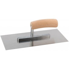 Кельма нержавеющая, деревянная ручка, 270 x 130 мм (30-2015)