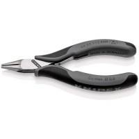 Кусачки торцевые для электроники ESD, маленькая фаска, узкие губки, 115 мм, 2-комп антистатические ручки (KN-6422115ESD)