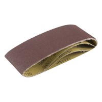 Лента абразивная бесконечная, P 120, 75 х 457 мм, 3 шт Matrix (74279)