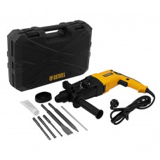 Перфоратор электрический RHH-800-26, SDS-plus, 800 Вт, 3 Дж, 3 плюс 1 реж. Denzel (26607)