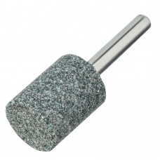 Шарошка абразивная, цилиндр, 19 x 25 мм, для дрели, хвостовик d6 мм, 63С Denzel (76025)