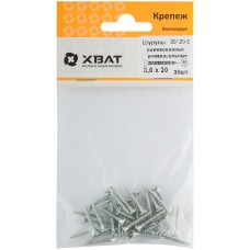 Шурупы оцинкованные, универсальные 3 х 20 (фасовка 38 шт) (20120-2)