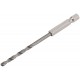 Сверло HSS по металлу,полированное, U-хвостовик под биту, инд.упаковка 3,5 мм (34035)