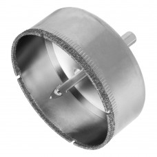 Сверло по керамической плитке и стеклу, 70 х 55 мм, шестигранный хвостовик, с центрующим сверлом Сибртех (72727)