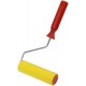 Валик прижимной резиновый, для обоев, желтый 150 мм (02977)
