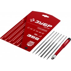 Набор надфилей 6 шт 140 мм ЗУБР 16053-H6