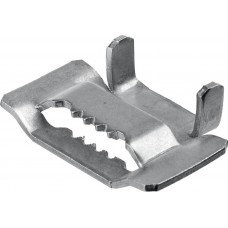 Бюгель для бандажной ленты нержавеющий 20 мм, 150 шт ЗУБР БГЛ Профессионал 310266