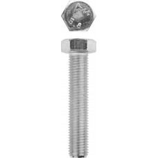 Болт M16 x 80 мм, кл. пр. 5.8, цинк, 5 кг, ГОСТ 7798-70 ЗУБР 303080-16-080