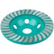 Алмазный шлифовальный диск Чашка, сегментированный турбо, GreatFlex Light, 125 x 5.0 x 20 x 22.2 мм (55-781)