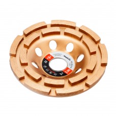 Чашка алмазная зачистная, 115 мм, двухрядная Matrix (72980)