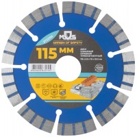 Диск отрезной алмазный турбо-сегментный, 115 x 2,0 x 10 x 22.2 мм (37221М)