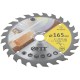 Диск пильный для циркулярных пил по дереву 165 х 20/16 х 24T (37731)