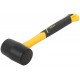 Киянка резиновая, фиберглассовая ручка 45 мм ( 230 гр )