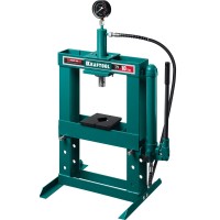 Гидравлический пресс с гидронасосом и манометром PMP-10, 10 т KRAFTOOL 43472-10