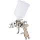 Краскопульт пневматический HVLP, пластиковый верхний бачок 600 мл, 1.5 мм (81010)