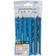 Набор сверл по дереву, ПВХ конверт, 5 шт.(4-5-6-8-10 мм) (36105)
