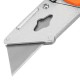 Нож, 19 мм, складной, пластиковая двухкомпонентная рукоятка, сменное трапециевидное лезвие, 5 лезвий Sparta (78981)