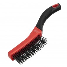 Щетка зачистная четырехрядная, двухкомпонентная рукоятка Matrix (74834)