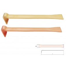 Шабер двусторонний Г-образный 40x270 сплав AlCu 208-1002, HORTZ