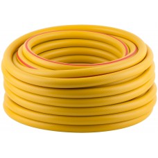 Шланг поливочный трехслойный армированный, желтый 3/4 х 2,2 мм х 25 м (76318)