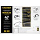 Набор гаечных ключей универсальный 47 шт, 6 - 32 мм HERCULES Professional STAYER 27082-H47
