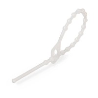 Стяжка нейлоновая КСШ 120 (бел) (100шт) (Fortisflex) (55815)