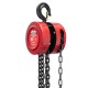 Таль цепная, 1 т, H подъема 2.5 м, расстояние между крюками 300 мм Matrix (519335)