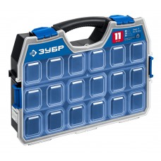 Органайзер 462 х 365 х 92 мм пластиковый со съемными лотками ЗУБР АМУР-11 38042-11