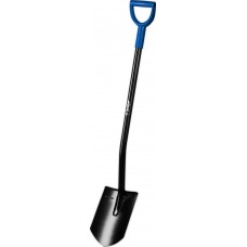 Лопата 290 х 195 х 1200 мм полотно 1.7 мм закалено стальной изогнутый черенок с рукояткой тип ЛКО штыковая Профессионал ЗУБР Артель 39555