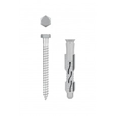 Дюбель фасадный ФД-П 10 x 80 мм, нейлон/цинк, 50 шт ЗУБР 301475-080