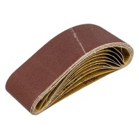 Лента абразивная бесконечная, P 150, 75 х 533 мм, 10 шт Matrix (74241)