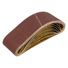 Лента абразивная бесконечная, P 150, 75 х 533 мм, 10 шт Matrix (74241)