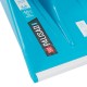 Лопата для уборки снега, полипропилен, 365х460х1500мм, алюминиевый черенок, ПВХ накладка, LUXE Palisad (61794)