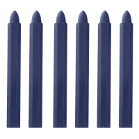 Мелки разметочные восковые синие, 120 мм, коробка 6 шт Matrix (84819)