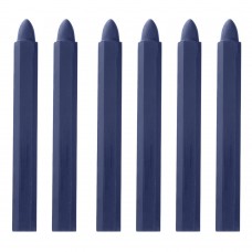 Мелки разметочные восковые синие, 120 мм, коробка 6 шт Matrix (84819)