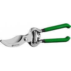Плоскостной секатор 200 мм, углеродистая сталь, ст45, цельнокованый, с овальными рукоятками РОСТОК PC-19 423006