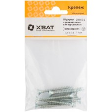 Шурупы оцинкованные, универсальные 4.5 х 45 ( фасовка 11 шт.) (20445-2)