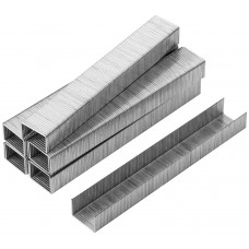 Скобы для степлера закалённые прямоугольные 11,3 мм х 0,7 мм (узкие тип 53) 8 мм, 1000 шт. (31408)