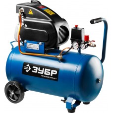 Компрессор масляный 240 л/мин, 50 л, 1500 Вт ЗУБР Профессионал ЗКПМ-240-50-1.5