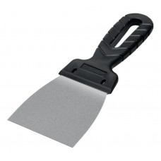Шпатель нержавеющий 80 мм, пластиковая ручка ЗУБР 10077-08