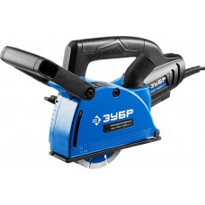 Штроборез (бороздодел) d 125 мм, 1400 Вт, ширина 30 мм, кейс ЗУБР Профессионал ЗШ-П30-1400 ПСТК