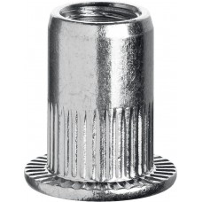 Стальные резьбовые заклепки с насечками М3, стандартный бортик, 1500 шт ЗУБР Профессионал 31317-03_z01