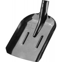 Совковая лопата тип ЛСП 350 х 230 мм полотно рессорная сталь 1.6 мм закалено с ребрами жесткости без черенка Профессионал ЗУБР ПРОФИ-5 39452