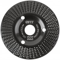 Диск обдирочный по дереву, наклонный, посадочный диаметр 22,2 мм, 125 мм, средняя насечка (39525)