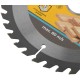 Диск пильный для циркулярных пил по дереву 185 х 30 х 40T + 2 кольца: 30/20 и 20/16 мм (37662М)