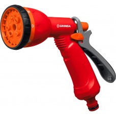 Поливочный пистолет P-8, 8 режимов, курок сзади, пластиковый GRINDA 8-427370_z02