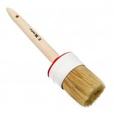 Кисть круглая №20 (65 мм) натуральная щетина, деревянная ручка MTX (82090)