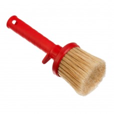 Кисть маховая, КМ 65, натуральная щетина, пластиковый корпус, пластиковая ручка Matrix (84006)