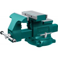 Тиски слесарные 200 мм, расход 368 мм Reversible KRAFTOOL 32705-200